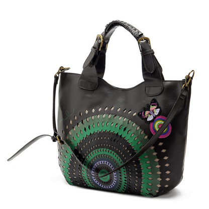 Bolsa Desigual Preta Mandala