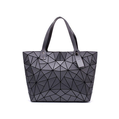 Bolsa Geométrica Holográfica de Ombro Issey Miyake - Loja Style Me