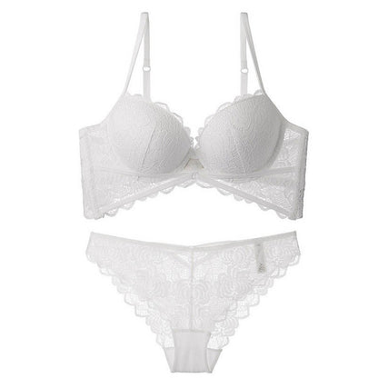 Conjunto Lingerie de Renda Push Up Sophie