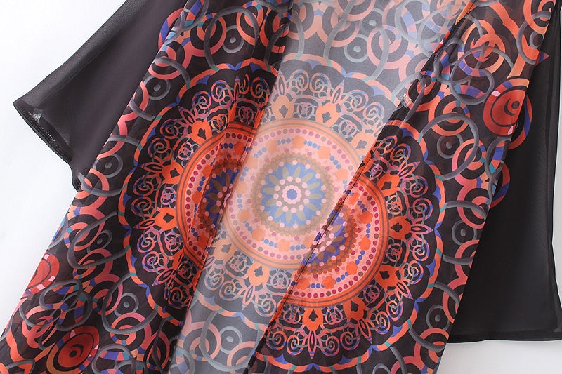 Kimono Longo Mandala c/Franja