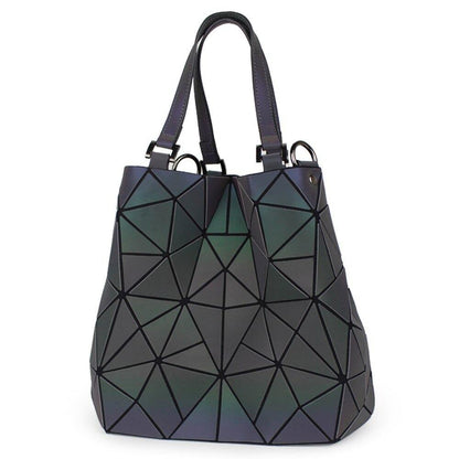 Bolsa Geométrica Holográfica de Ombro Issey Miyake - Loja Style Me