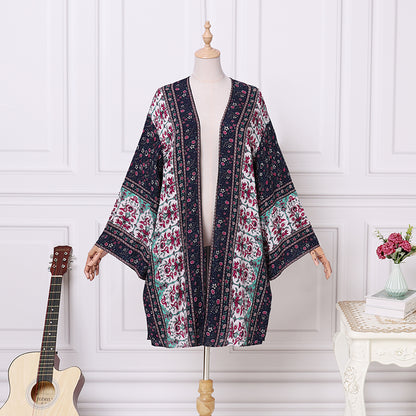 Kimonos Boho Estampados Viscose